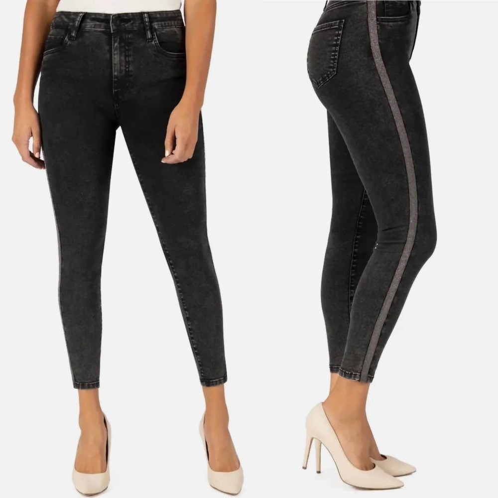 NWT KUT FROM THE KLOTH Connie High Rise Skinny Ankle Jeans, FF0626